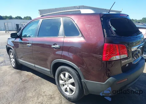 2012 Kia Sorento Lx из США, поврежденный, VIN 5XYKT3A62CG239200